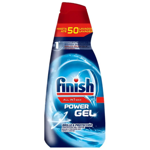 Гель для мытья посуды в посудомоечных машинах FINISH All-In-One Regular 1 л